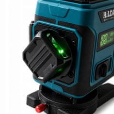 shumee Hilda laserski nivelir 16 linij križni laser 4D PRO + stativ 1,6 m