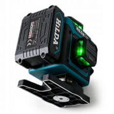 shumee Hilda laserski nivelir 16 linij križni laser 4D PRO + stativ 1,6 m