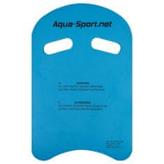 Aqua-Sport Aqua-Sport deska za vadbo, modra, AS1640, velikost 41,5 x 28,5 x 2,6 cm