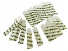 3M 3M Command ježki za obešanje slik, beli, komplet 12 parov, M+L, do 7 kg