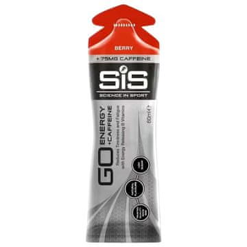 SiS SIS GO Energy + Caffeine Energijski gel s kofeinom, jagodičevje - 60 ml