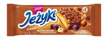 shumee Goplana klasični ježkovi piškoti s suhim sadjem v mlečni čokoladi 140 g
