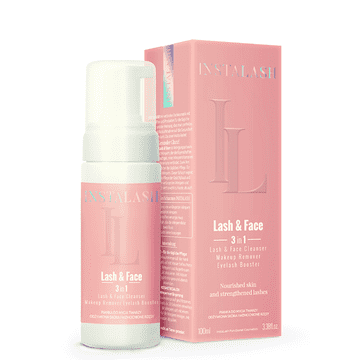 shumee Čistilna pena Lash & Face InstaLash 3 v 1 za obraz in trepalnice 100 ml