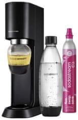 SodaStream Gazirana voda Sodastream MIX + CO2 kartuša, steklenica 1L, 430ml, črna