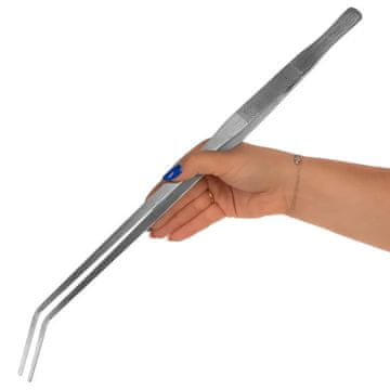 shumee Trdna ukrivljena pinceta Pinceta za hranjenje Pinceta za sajenje 48 cm