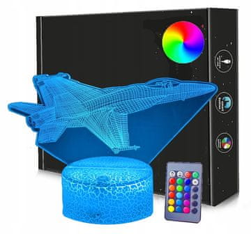 shumee TOP GUN Maverick LED USB letalska svetilka z daljinskim upravljalnikom