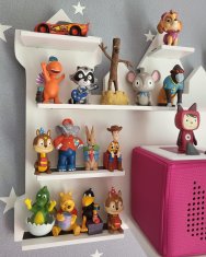 shumee Polica / Razstavni prostor za avdio figure za sistem Toniebox - Castle