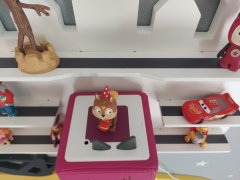 shumee Polica / Razstavni prostor za avdio figure za sistem Toniebox - Castle