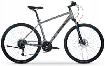 Tabou Kros kolo Tabou flow 3.0, okvir 19", hidravlika alivio 2X9, sivo/modro