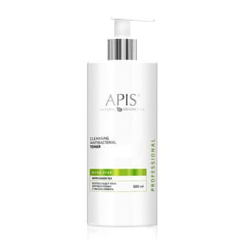 APIS Čistilni antibakterijski tonik proti aknam Apis z zelenim čajem 500 ml