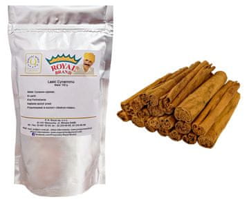 Royal Brand Cejlonske cimetove palčke 100 g, sveže aromatične, zelo dobre začimbe
