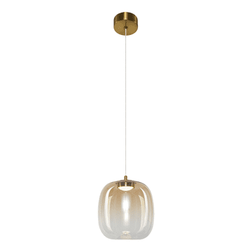 Milagro Milagro viseča svetilka VASO 2 AMBER, 4 W
