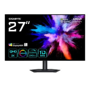 shumee Monitor Gigabyte Woled 27 GO27Q24G 240Hz