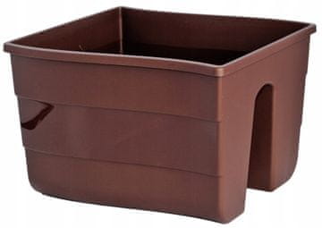 Form-Plastic OGRAJA, CVETNI LONEC, BALKONSKI LONEC ZA OGRAJO, MODERNO RJAV