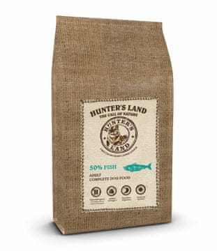 shumee Hunter's Land brez žitaric 50% riba 12 kg