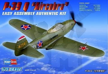 Hobbyboss Boss-80240 Ameriški P-39 Q Aircobra 1:72