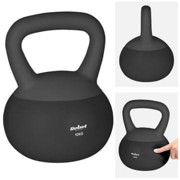 Rebel Mehka kettlebell utež 10 kg Rebel Active