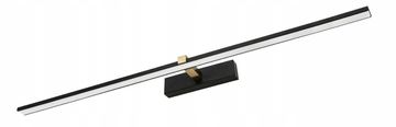IdeaLED Zrcalna svetilka 18W LED 90CM črno-zlata