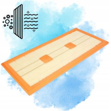shumee Filtri NewParts MF51032 - Zračni filter