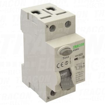 Tracon Electric 25A 30mA 2P AC diferencialno varovalko