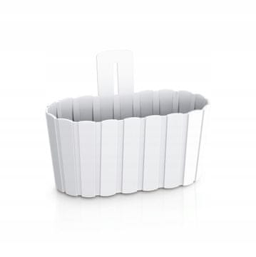 Prosperplast Stenski sadilnik Boardee DDES280 | Bel