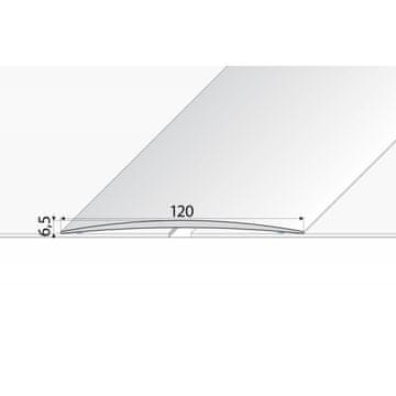 shumee A73 trak 100 cm anoda srebrno lepljena