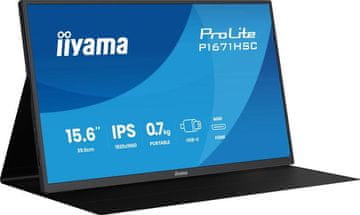 iiyama Monitor iiyama P1671HSC-B1 črne barve