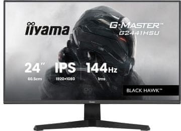shumee Monitor iiyama G2441HSU-B1 črne barve