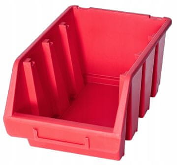 shumee Skladiščna posoda - Ergobox 3 | Rdeča