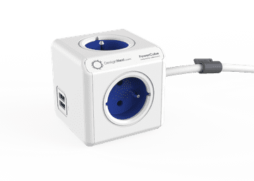 shumee Podaljšan USB PowerCube 1,5 m - moder