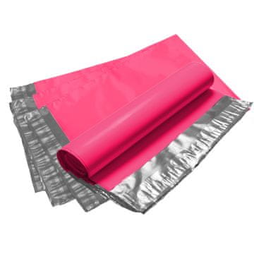 shumee 6XL poli vrečke 50 kosov 580/750 roza
