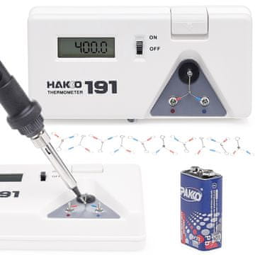 Merilnik temperature konice Hakko 191