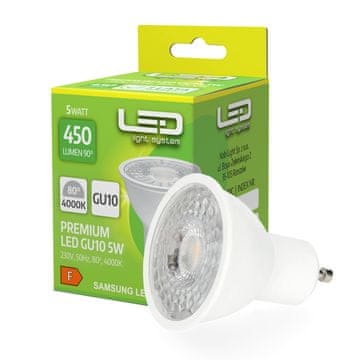 shumee LED žarnica GU10 5W 4000K 10 kosov.