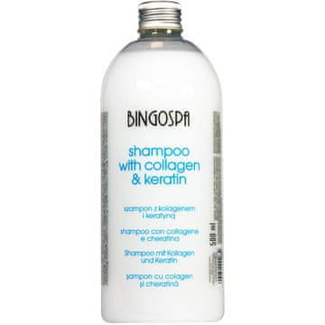shumee Bingospa kolagen šampon s keratinom