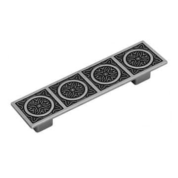 GAMET Ročaj UR29, patiniran nikelj, 96 mm