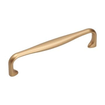 GAMET Ročaj UU58, satenasto zlato, 128 mm