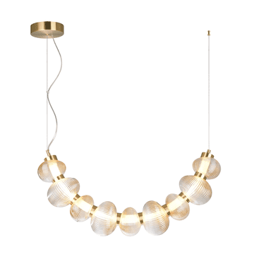 shumee Viseča svetilka Bolla Gold 36W LED