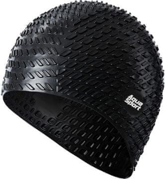 Aqua-Sport Črna kapa Aqua-Sport Active AS9261