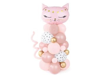 PartyDeco Set balonov PartyDeco Pink Kitten