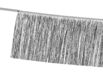 PartyDeco PartyDeco srebrna girlanda 135 cm
