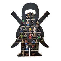 shumee Polica za minifigure - Črni ninja