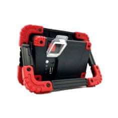 Bass Polska Polnilna COB LED svetilka, enojna
