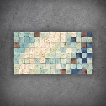 shumee 3D slika loft mozaik 7 103x55 cm