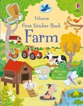 Usborne Prva kmetija knjig z nalepkami