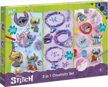 Totum Disneyjevi šivi 3 v 1 komplet