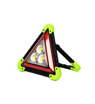 SOS LED trikotna svetilka