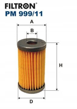 Filtron PM999/11 - Filter goriva