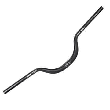 shumee Aluminijasto kolo krmilo 780 mm dvig 90 mm črne barve