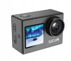 SJCAM Akcijska kamera SJCAM SJ4000 z dvema zaslonoma 4K UHD