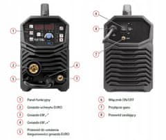 SPARTUS EasyMIG 210S Easy MIG Synergy varilni aparat